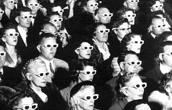 Yeah, we still look THIS good in our 3D glasses 60 years later.
